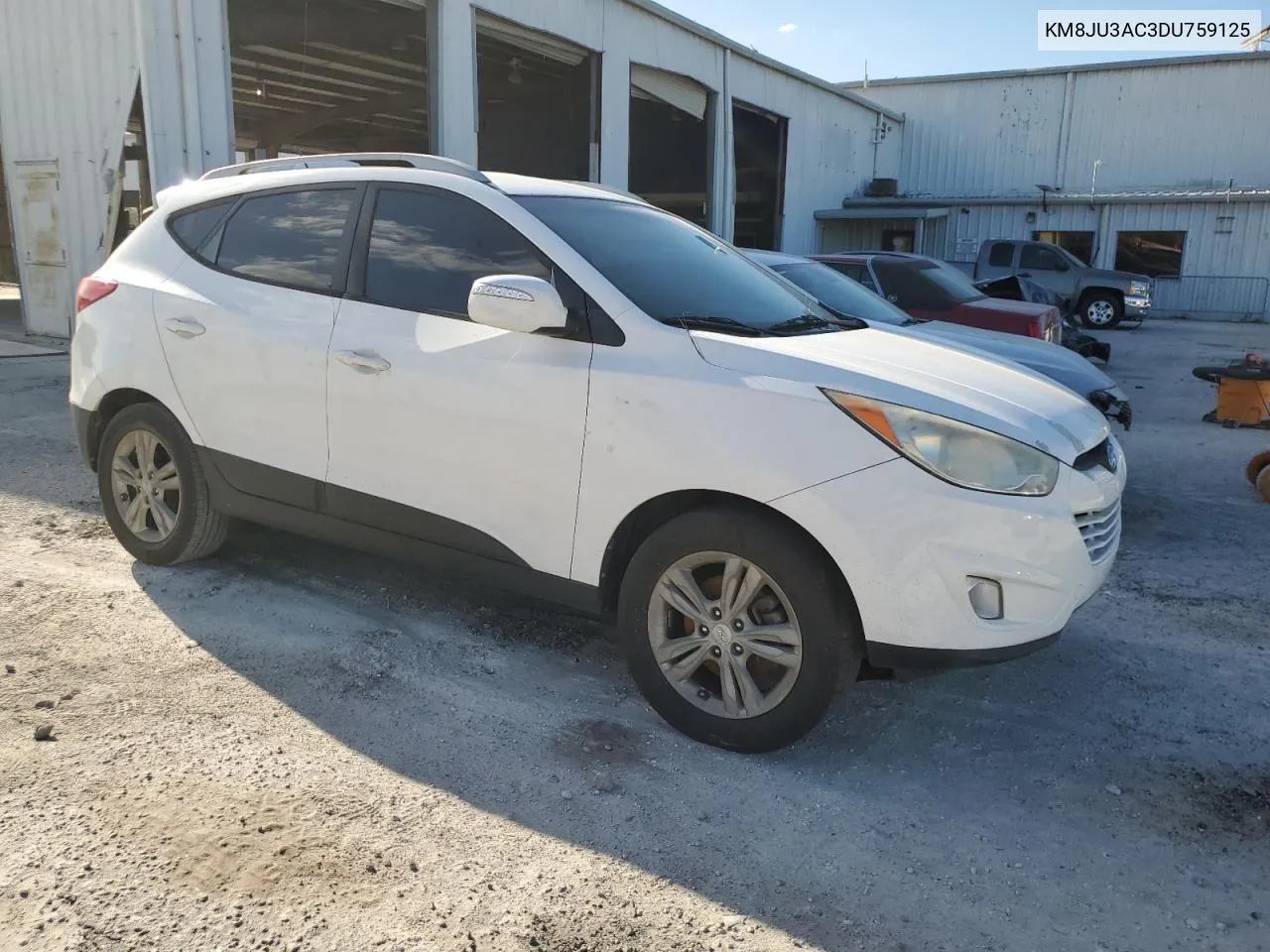 2013 Hyundai Tucson Gls VIN: KM8JU3AC3DU759125 Lot: 76848144