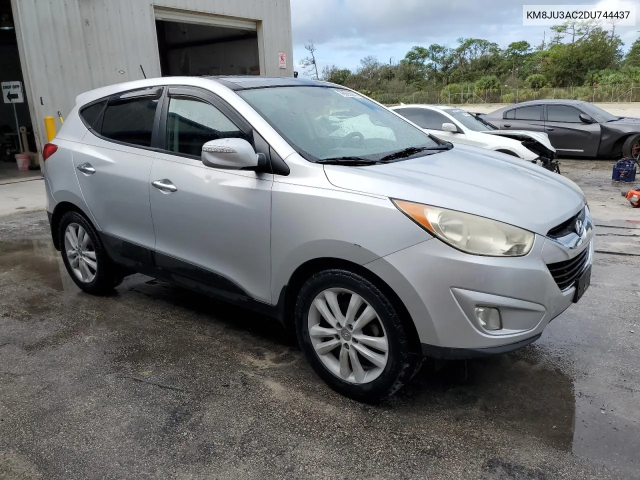 2013 Hyundai Tucson Gls VIN: KM8JU3AC2DU744437 Lot: 76985384