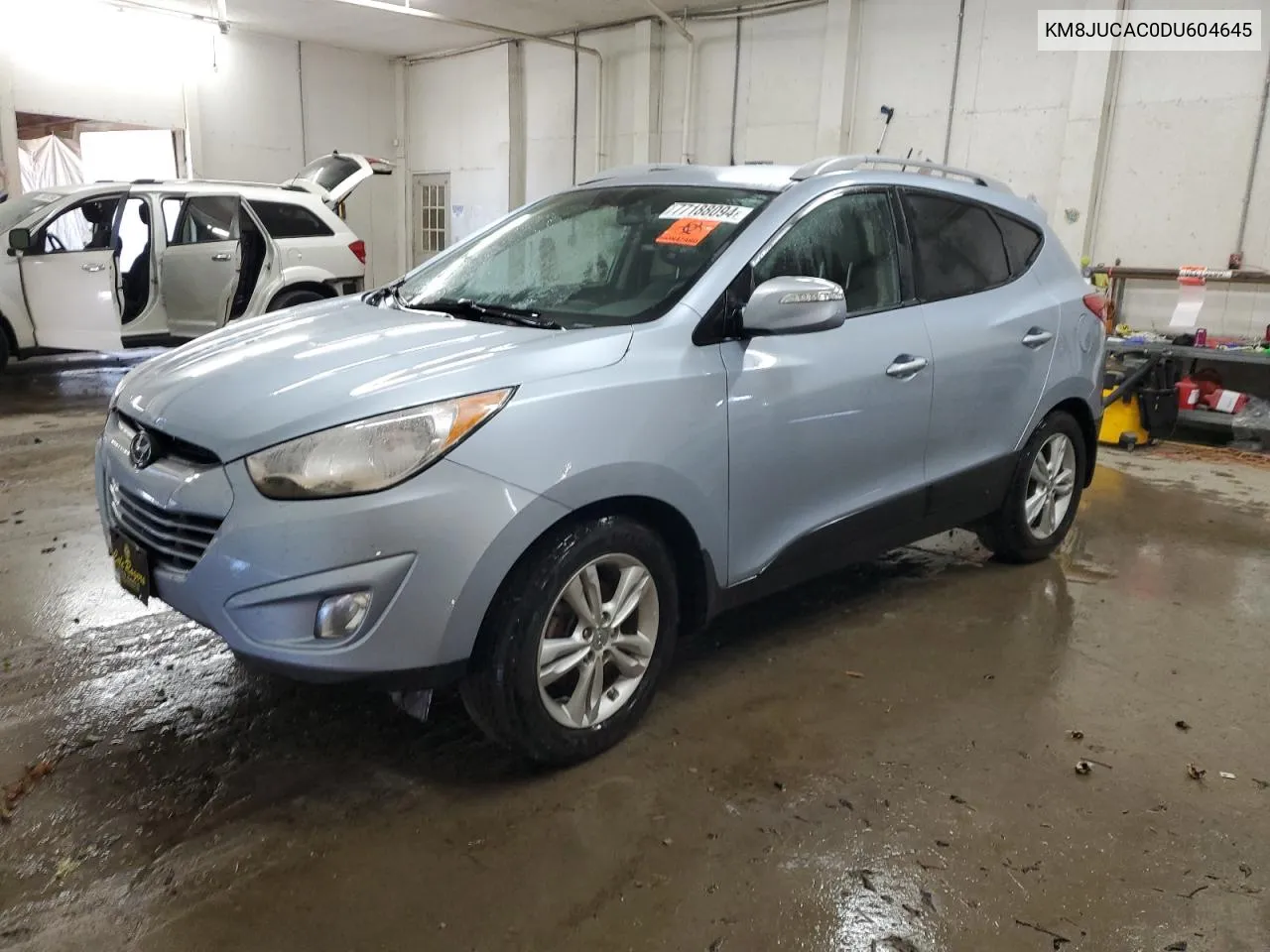 2013 Hyundai Tucson Gls VIN: KM8JUCAC0DU604645 Lot: 77188094