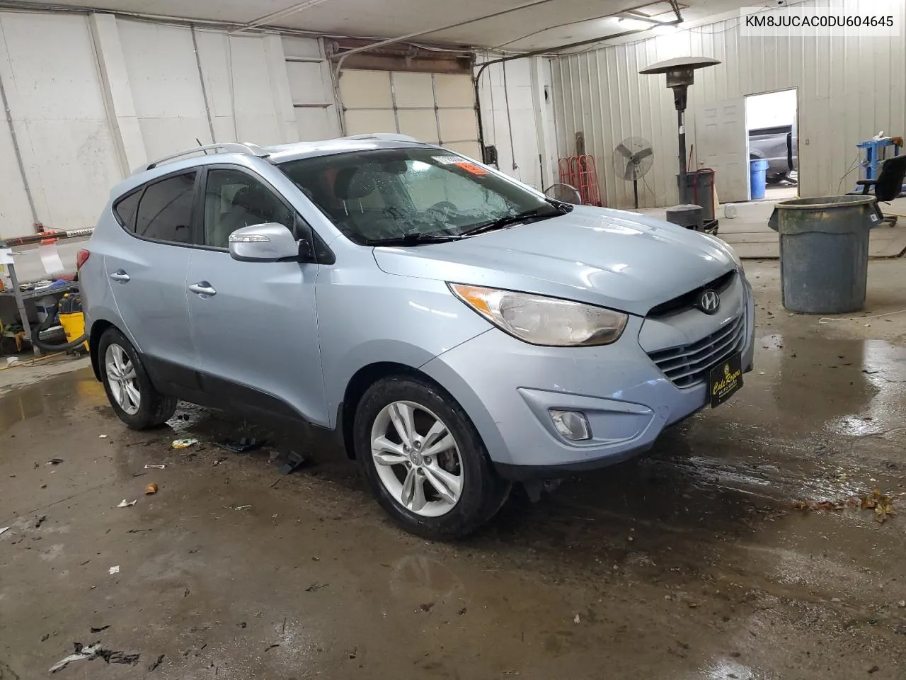 2013 Hyundai Tucson Gls VIN: KM8JUCAC0DU604645 Lot: 77188094