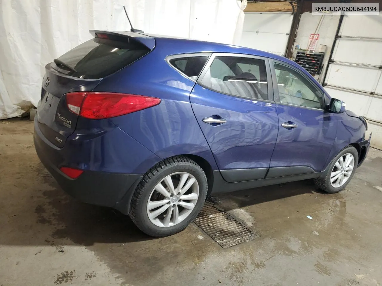 2013 Hyundai Tucson Gls VIN: KM8JUCAC6DU644194 Lot: 77418944