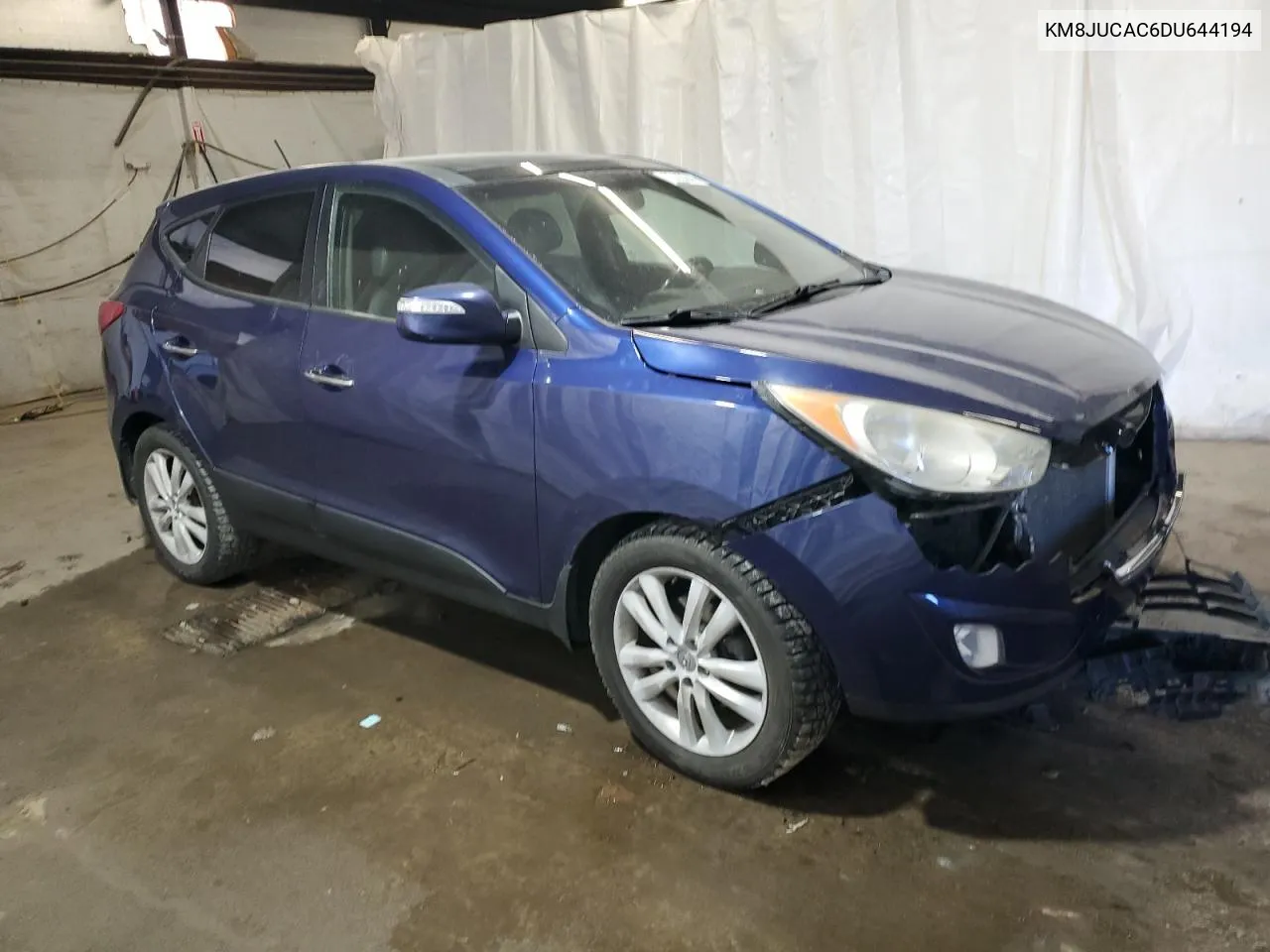 2013 Hyundai Tucson Gls VIN: KM8JUCAC6DU644194 Lot: 77418944