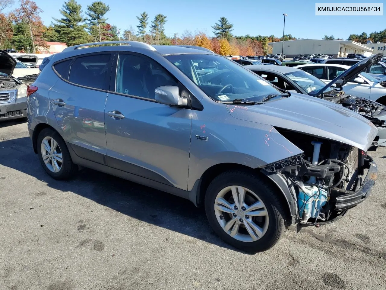 2013 Hyundai Tucson Gls VIN: KM8JUCAC3DU568434 Lot: 77444674