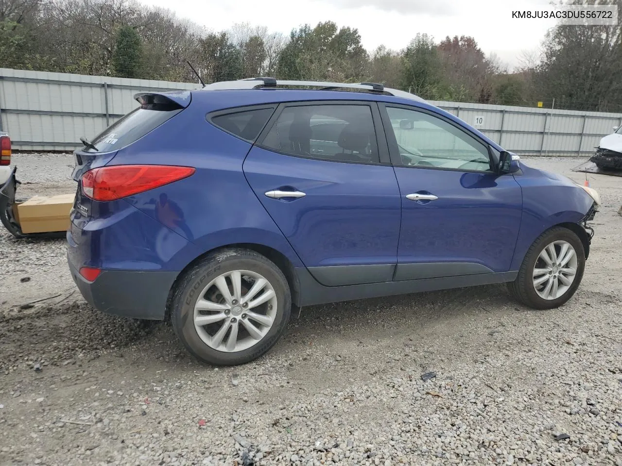 2013 Hyundai Tucson Gls VIN: KM8JU3AC3DU556722 Lot: 77992014