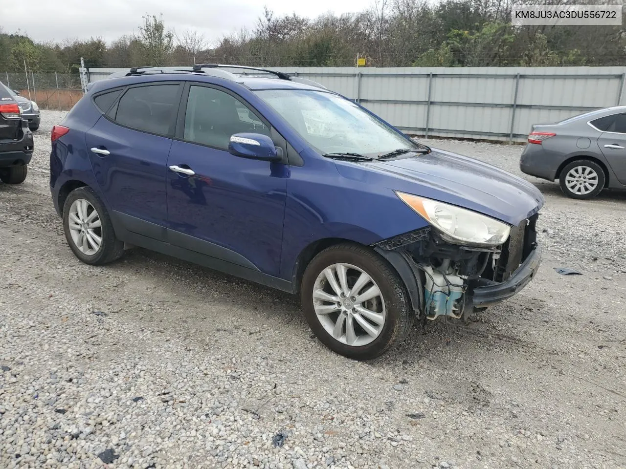 2013 Hyundai Tucson Gls VIN: KM8JU3AC3DU556722 Lot: 77992014