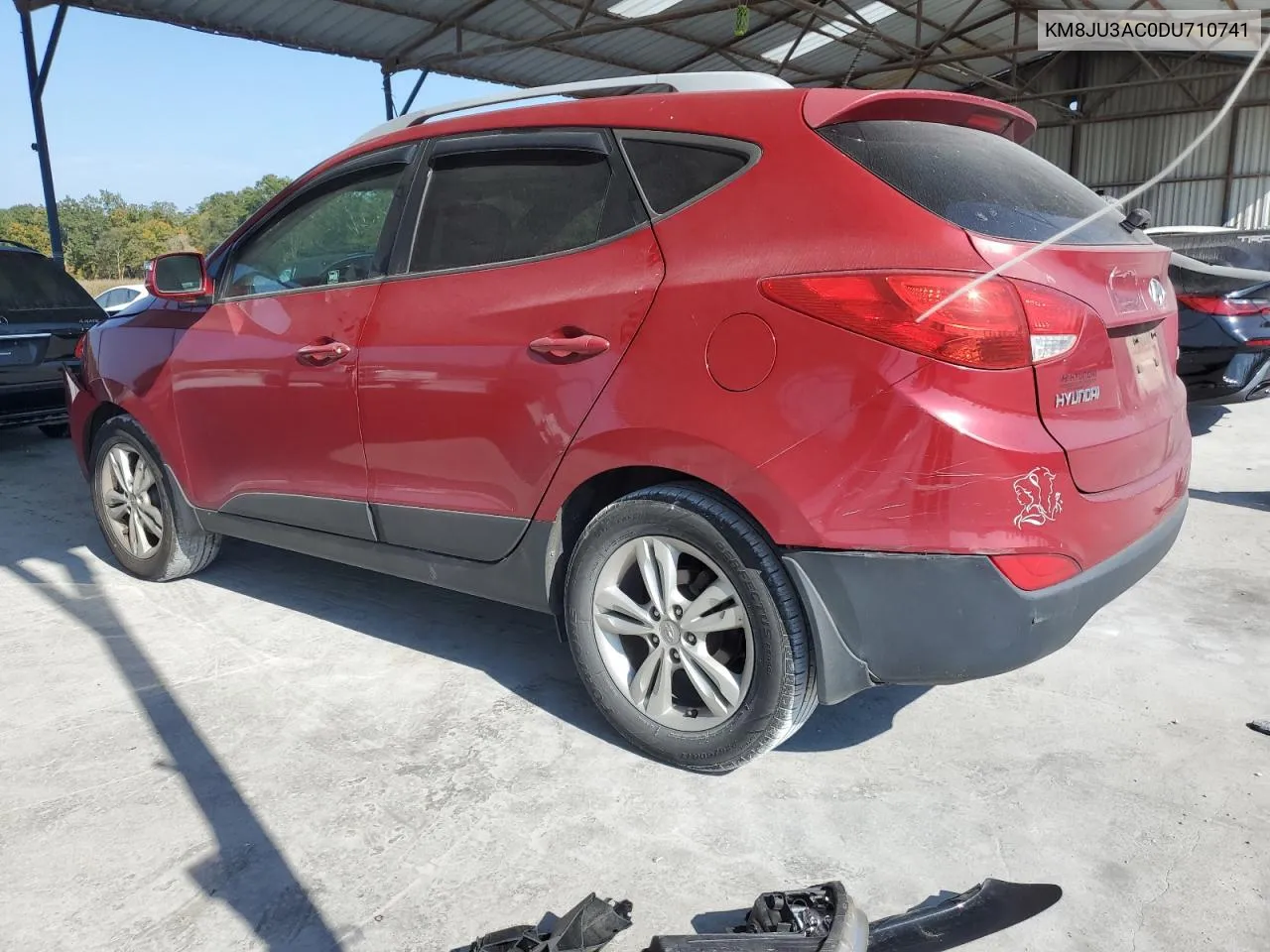 2013 Hyundai Tucson Gls VIN: KM8JU3AC0DU710741 Lot: 78457824