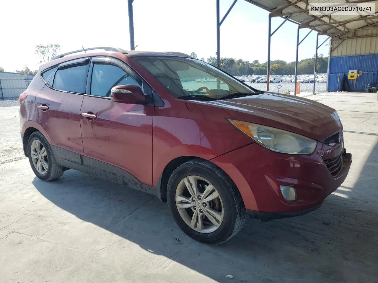 2013 Hyundai Tucson Gls VIN: KM8JU3AC0DU710741 Lot: 78457824