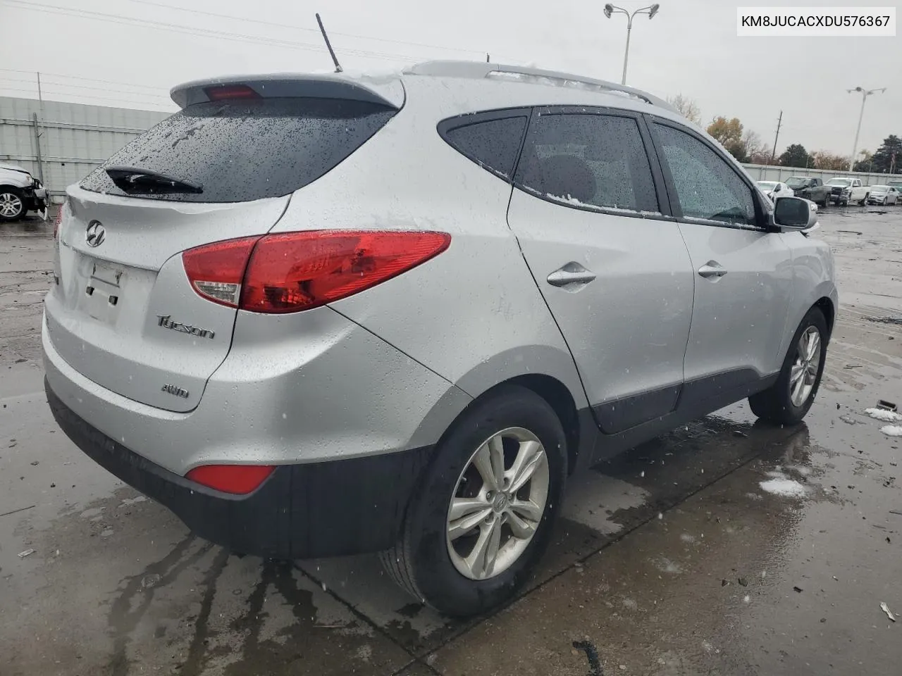 2013 Hyundai Tucson Gls VIN: KM8JUCACXDU576367 Lot: 78621124