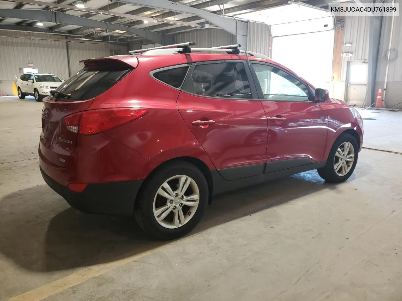 2013 Hyundai Tucson Gls VIN: KM8JUCAC4DU761899 Lot: 78635244