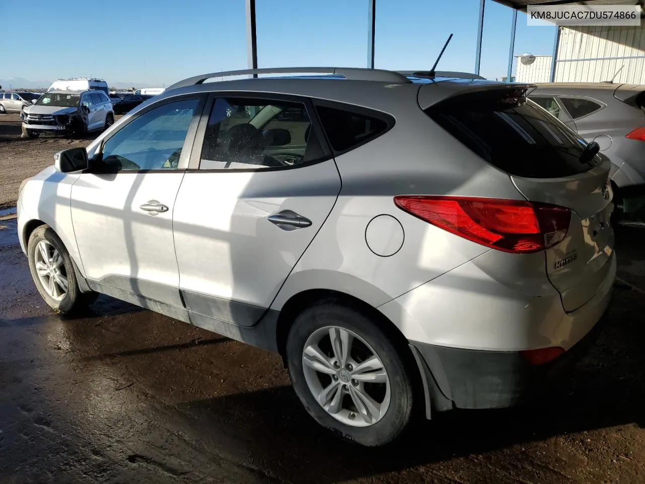 2013 Hyundai Tucson Gls VIN: KM8JUCAC7DU574866 Lot: 78794744