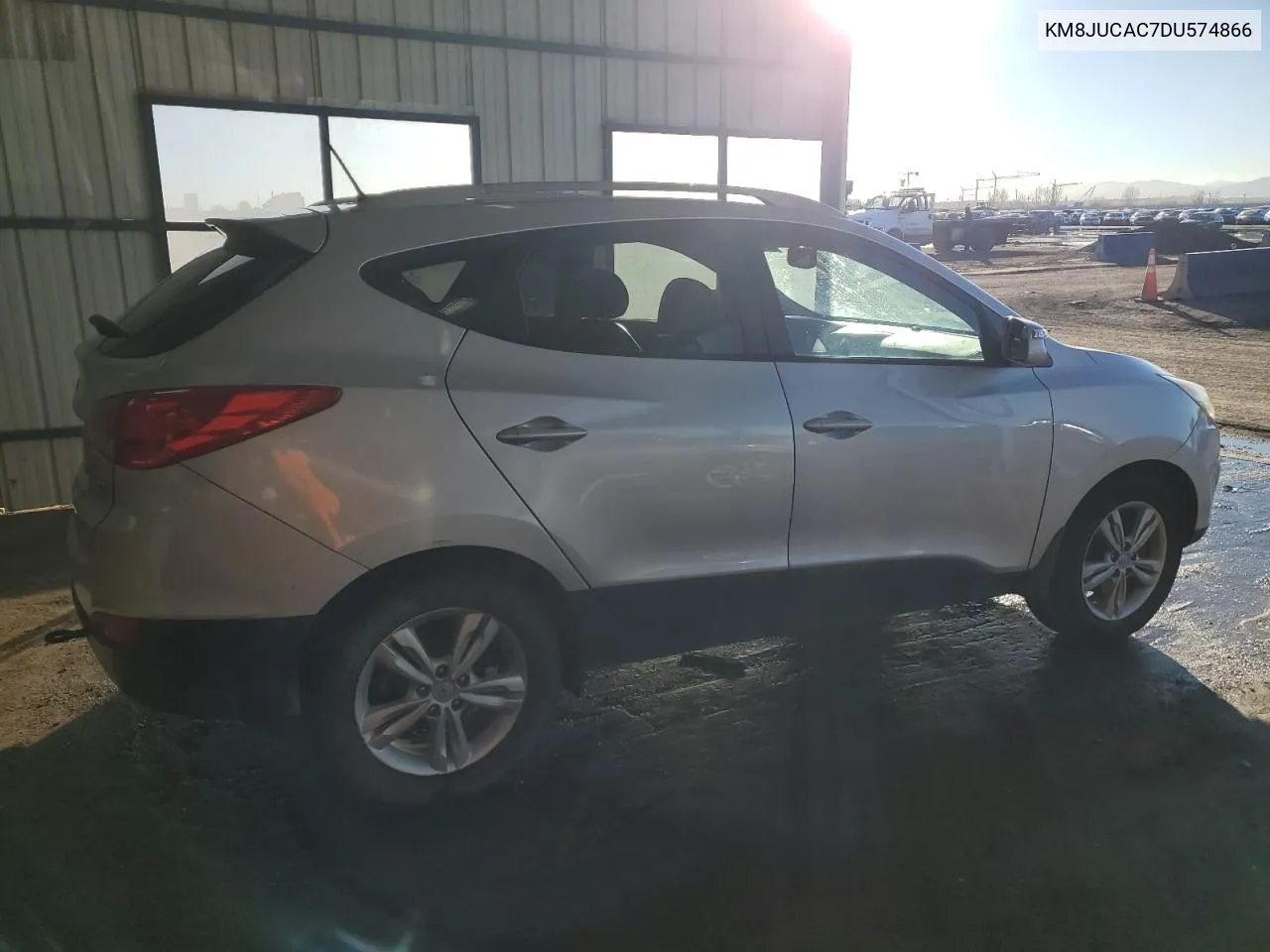 2013 Hyundai Tucson Gls VIN: KM8JUCAC7DU574866 Lot: 78794744