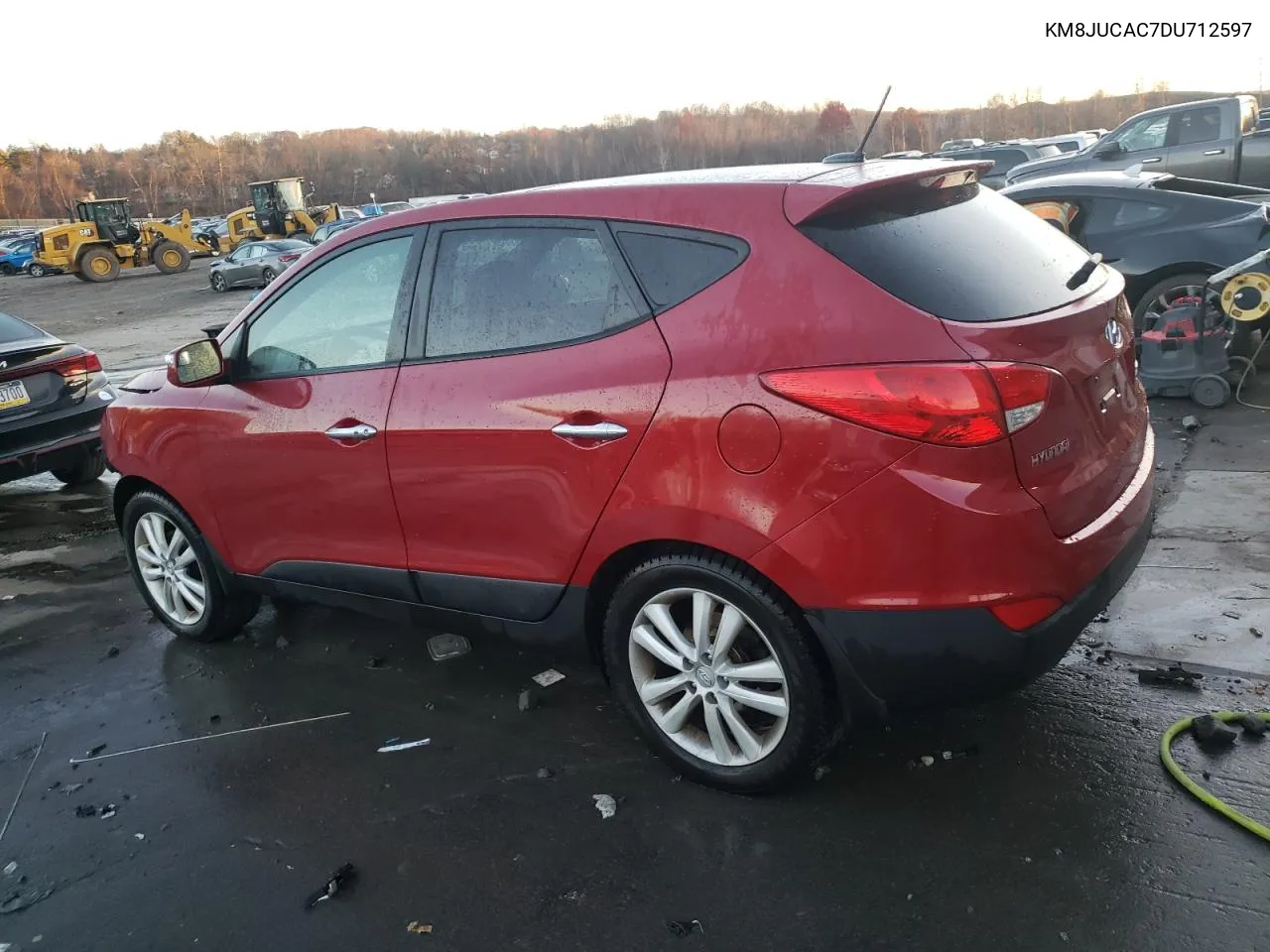 2013 Hyundai Tucson Gls VIN: KM8JUCAC7DU712597 Lot: 78994854