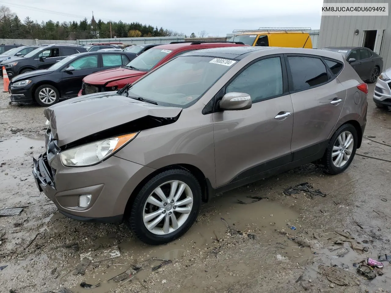 2013 Hyundai Tucson Gls VIN: KM8JUCAC4DU609492 Lot: 79005704