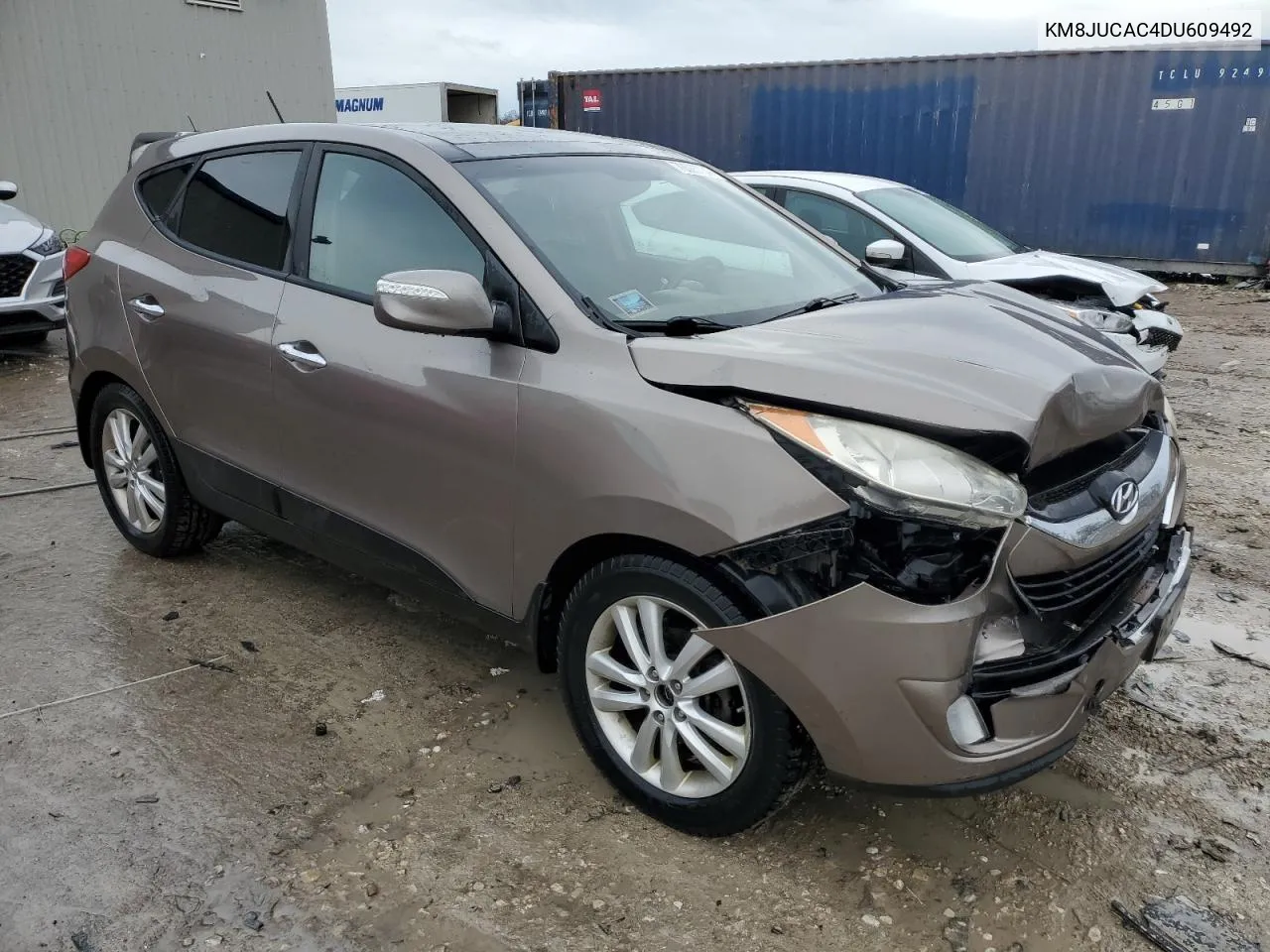 2013 Hyundai Tucson Gls VIN: KM8JUCAC4DU609492 Lot: 79005704