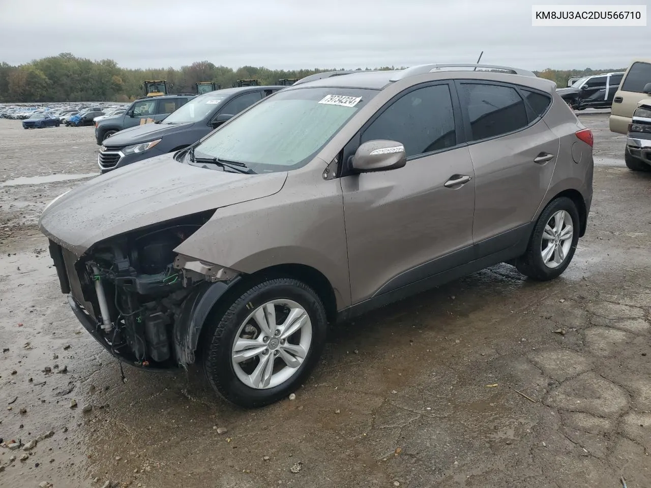 2013 Hyundai Tucson Gls VIN: KM8JU3AC2DU566710 Lot: 79734224