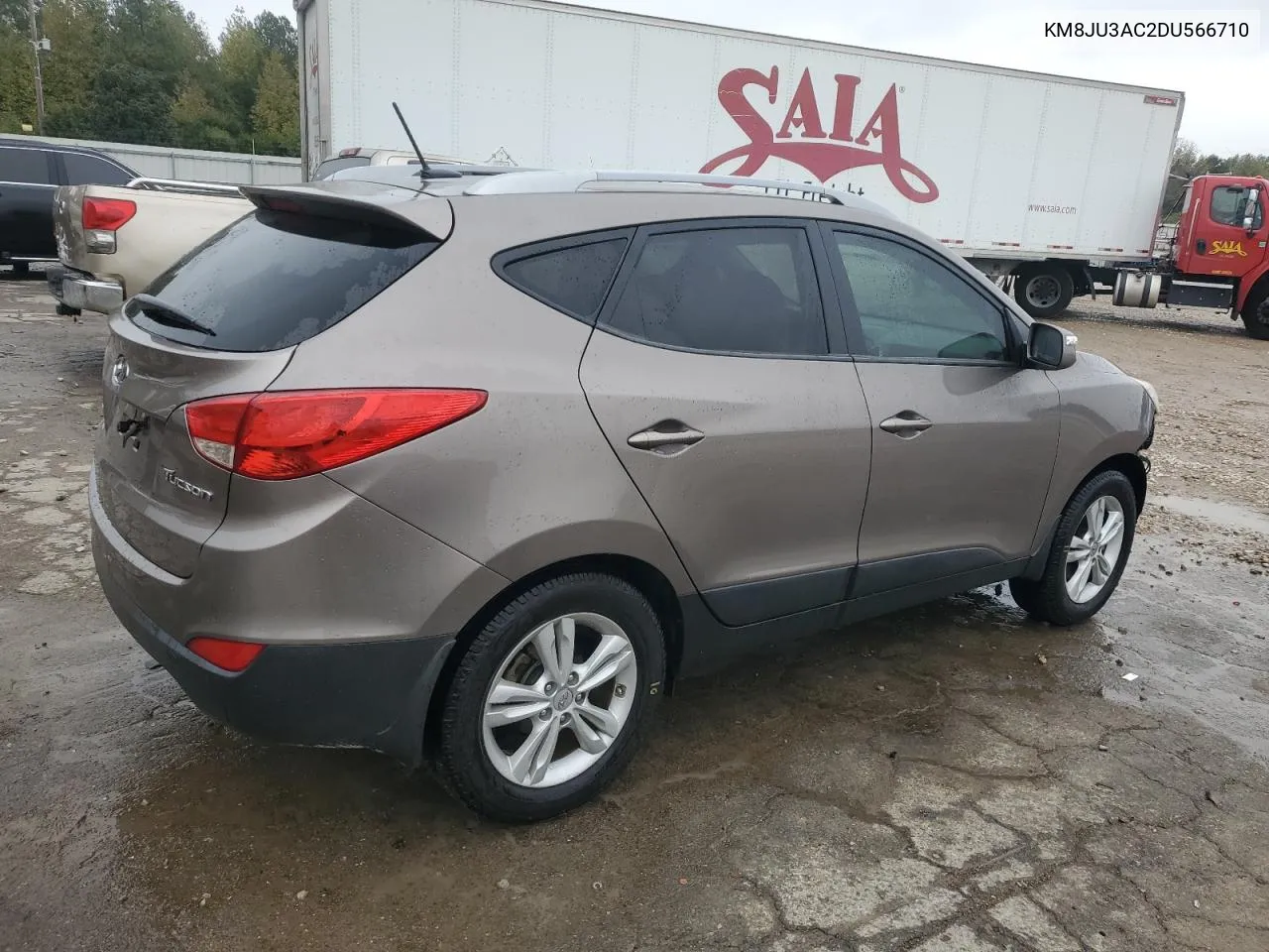 2013 Hyundai Tucson Gls VIN: KM8JU3AC2DU566710 Lot: 79734224