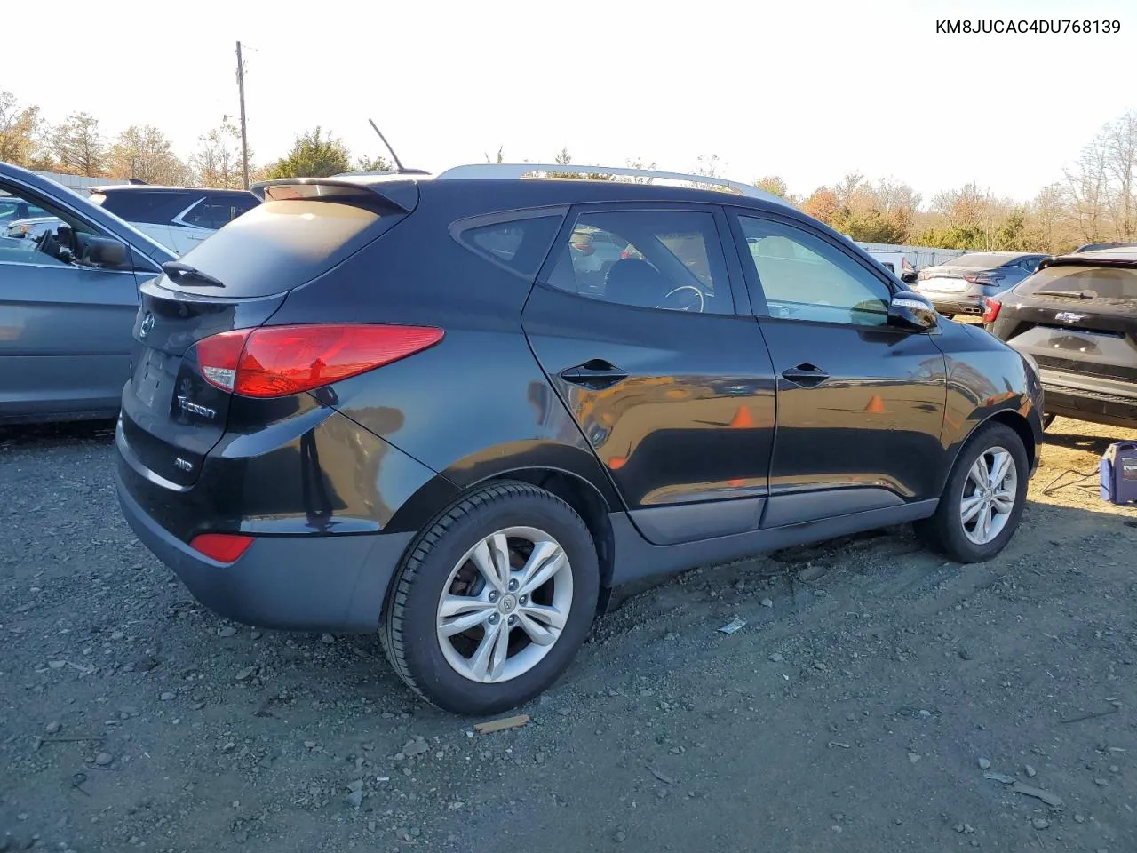 2013 Hyundai Tucson Gls VIN: KM8JUCAC4DU768139 Lot: 80088794