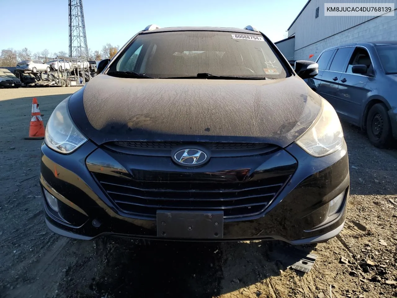 2013 Hyundai Tucson Gls VIN: KM8JUCAC4DU768139 Lot: 80088794