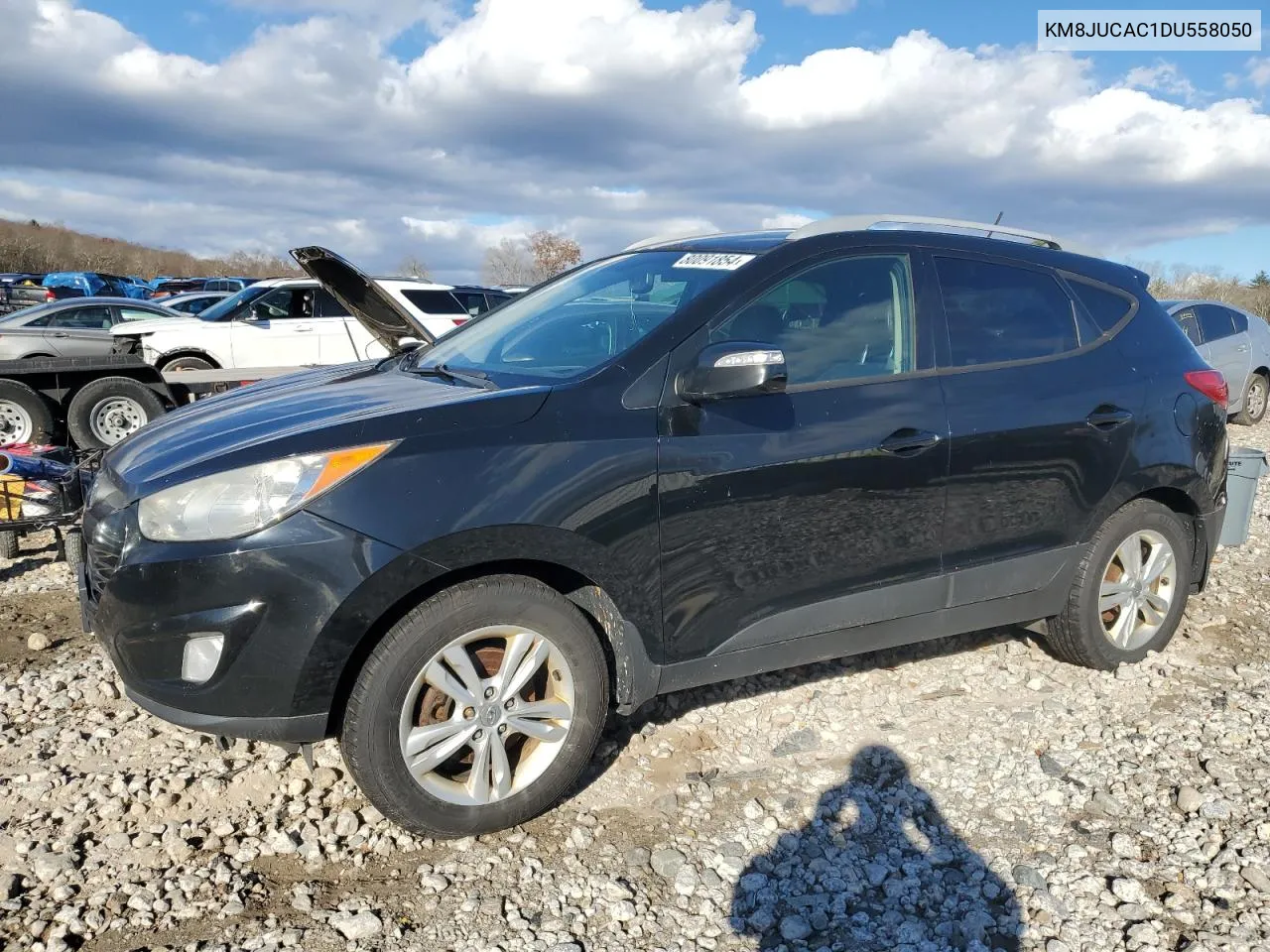 2013 Hyundai Tucson Gls VIN: KM8JUCAC1DU558050 Lot: 80091854