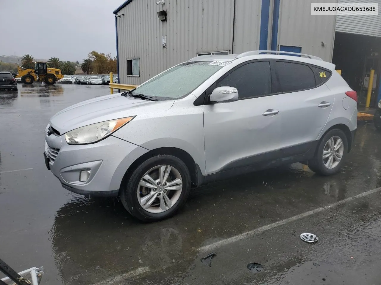 2013 Hyundai Tucson Gls VIN: KM8JU3ACXDU653688 Lot: 80258734