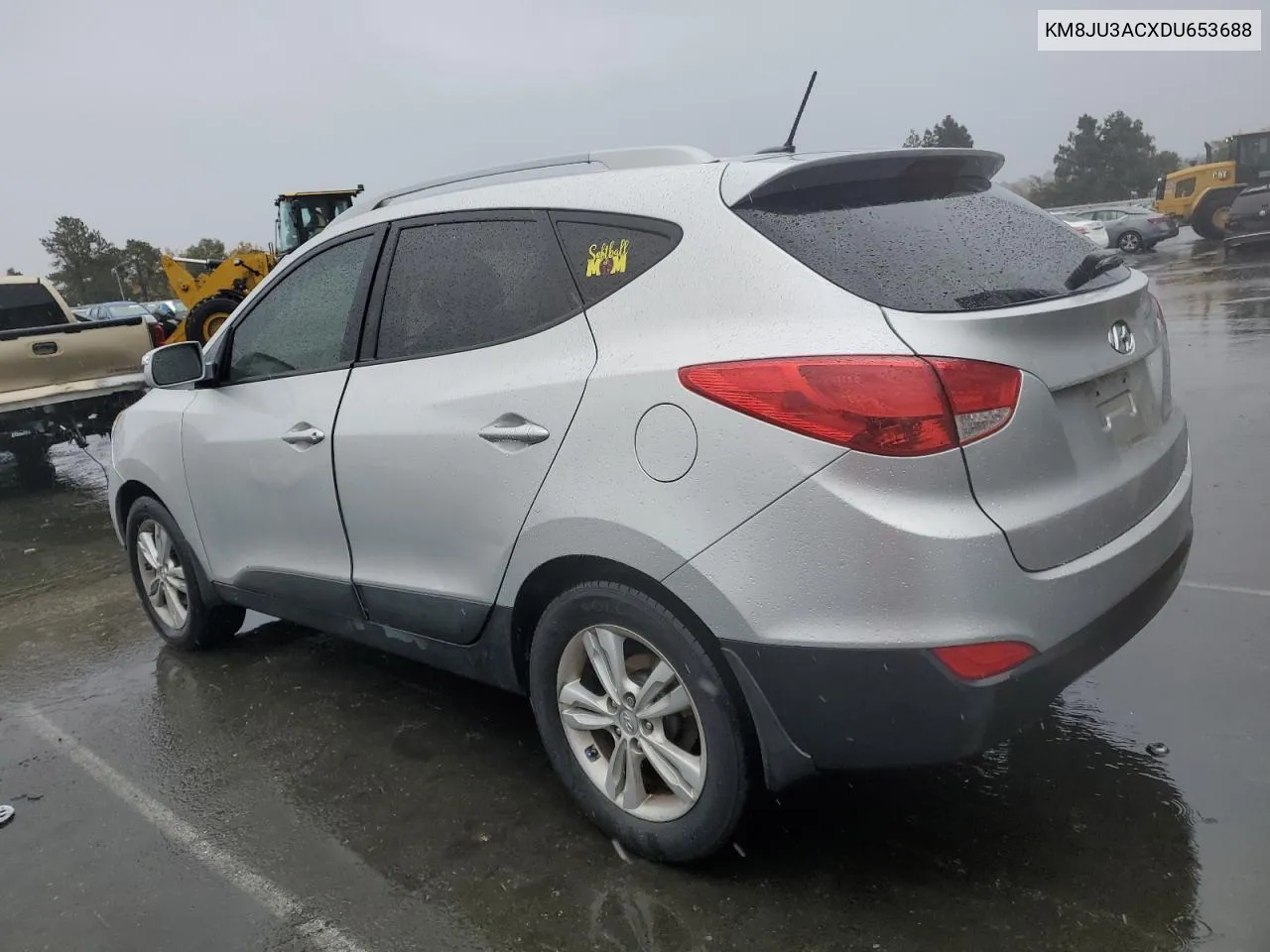 2013 Hyundai Tucson Gls VIN: KM8JU3ACXDU653688 Lot: 80258734