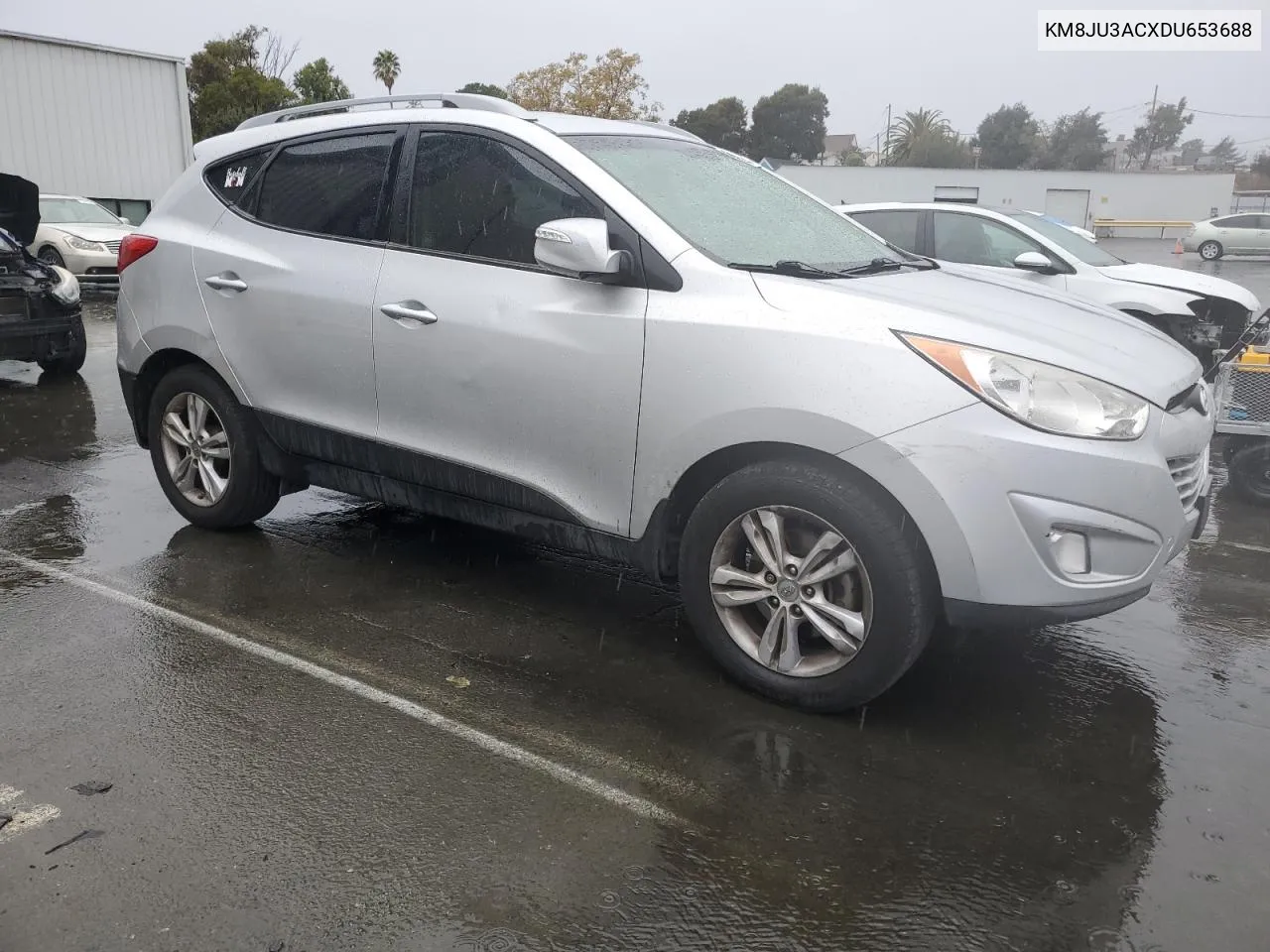 2013 Hyundai Tucson Gls VIN: KM8JU3ACXDU653688 Lot: 80258734