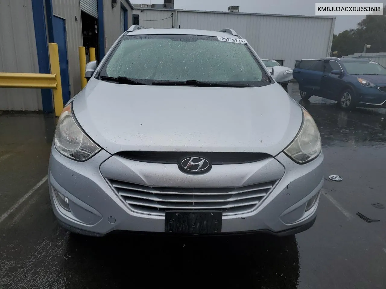 2013 Hyundai Tucson Gls VIN: KM8JU3ACXDU653688 Lot: 80258734