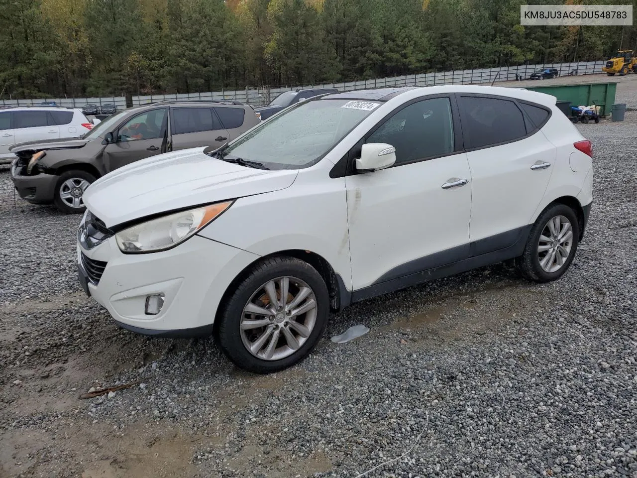 2013 Hyundai Tucson Gls VIN: KM8JU3AC5DU548783 Lot: 80763274