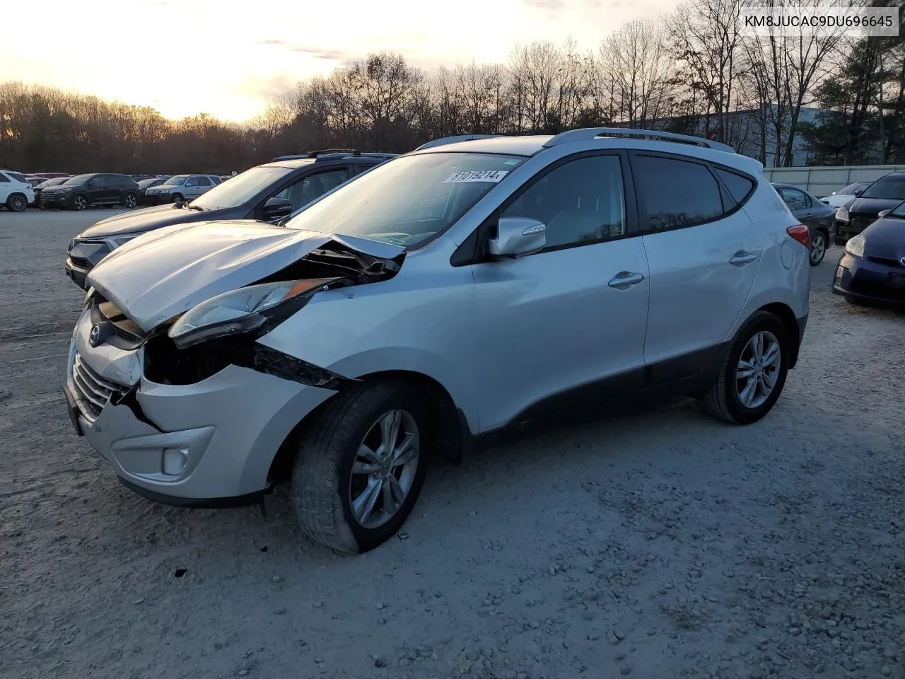 2013 Hyundai Tucson Gls VIN: KM8JUCAC9DU696645 Lot: 81019214