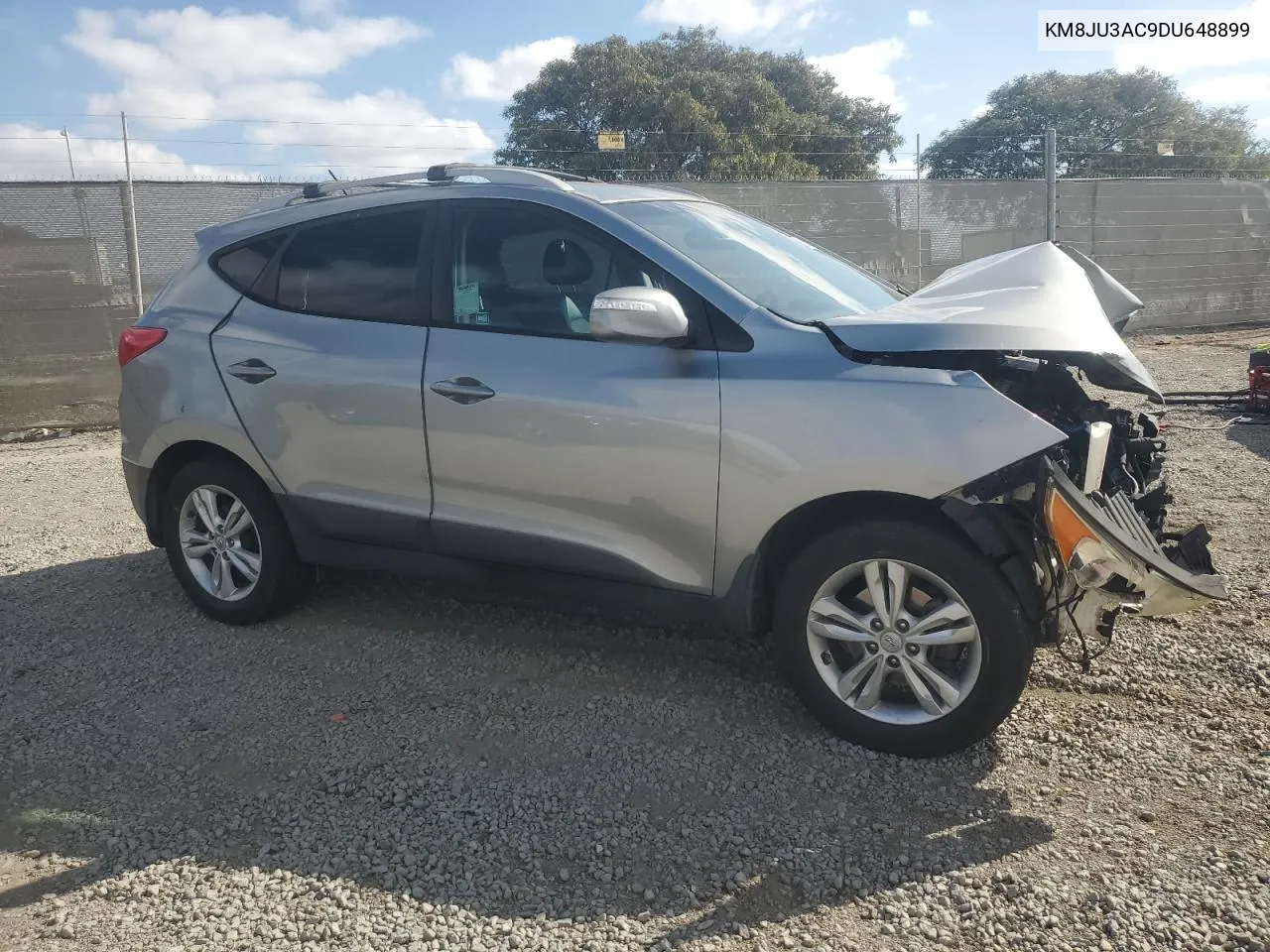 2013 Hyundai Tucson Gls VIN: KM8JU3AC9DU648899 Lot: 81198824