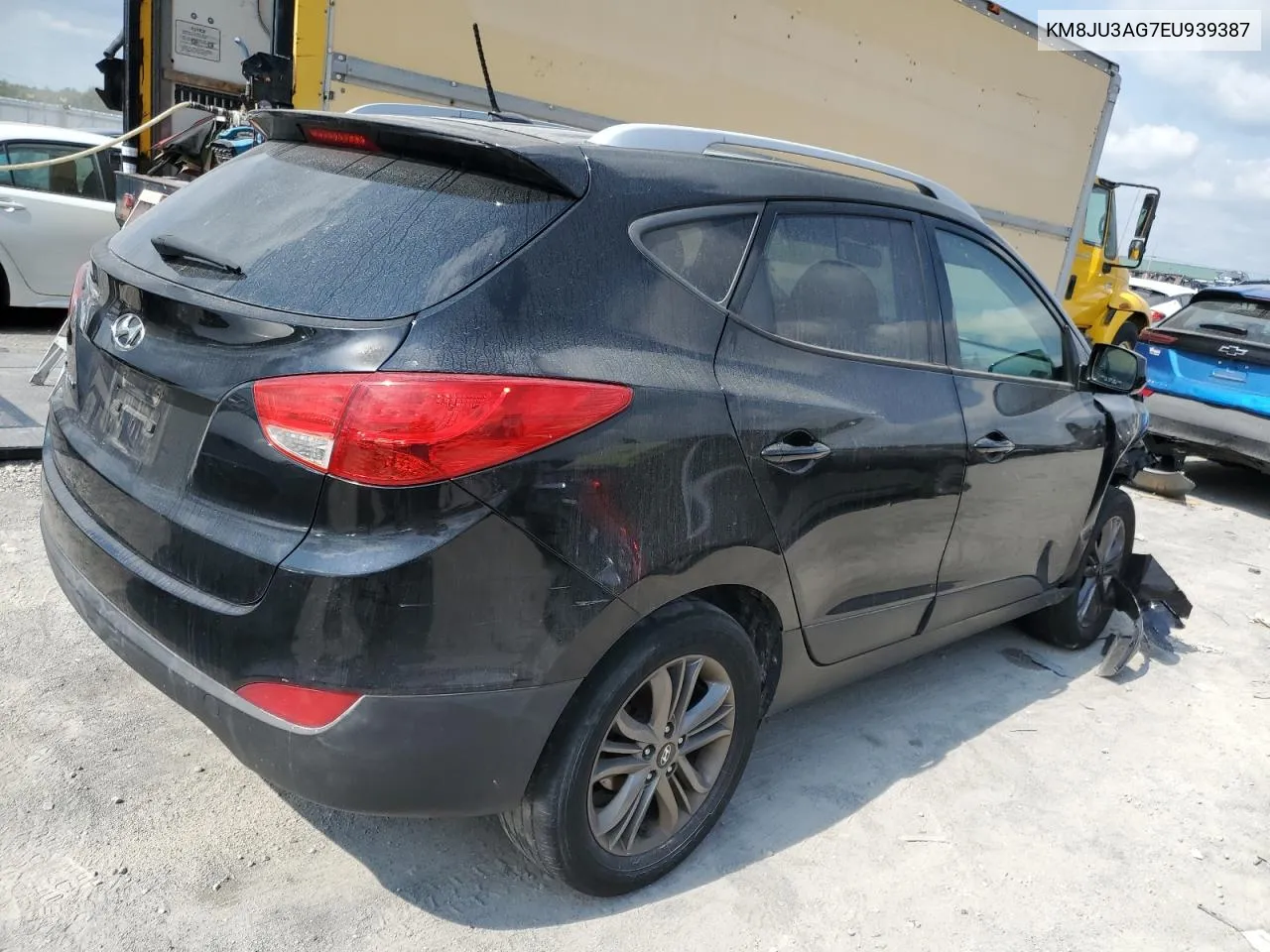 2014 Hyundai Tucson Gls VIN: KM8JU3AG7EU939387 Lot: 49182734