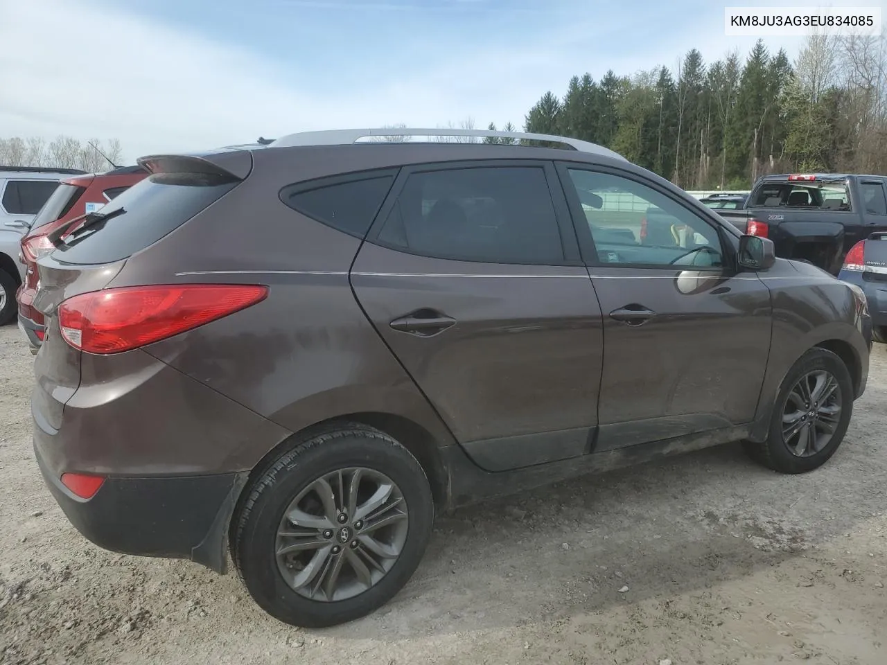 2014 Hyundai Tucson Gls VIN: KM8JU3AG3EU834085 Lot: 52590804