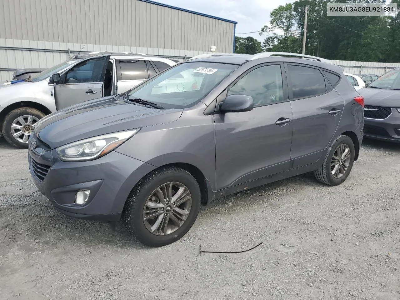 2014 Hyundai Tucson Gls VIN: KM8JU3AG8EU921884 Lot: 52971764