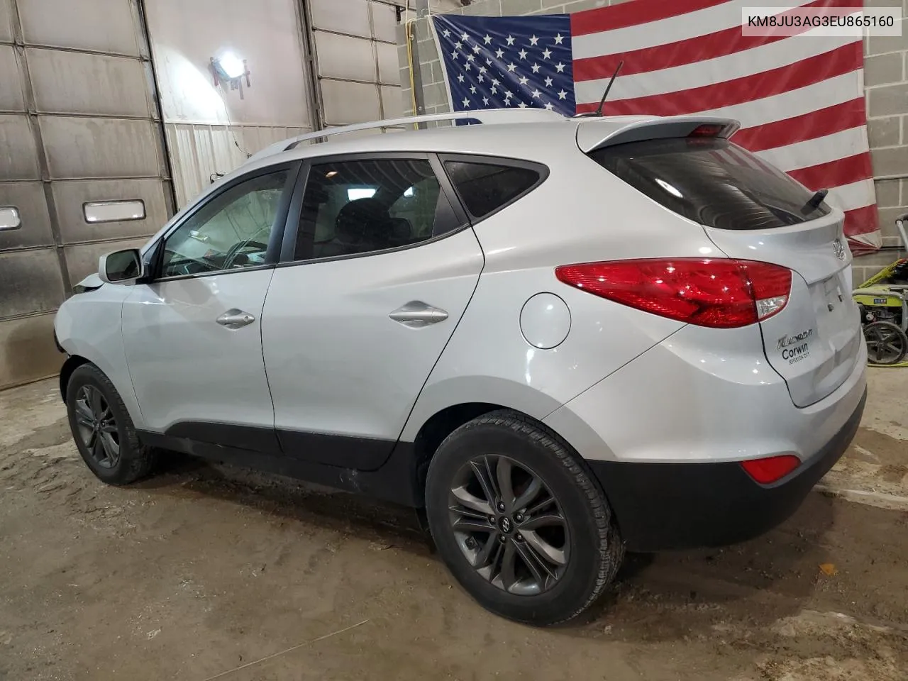 2014 Hyundai Tucson Gls VIN: KM8JU3AG3EU865160 Lot: 55688434