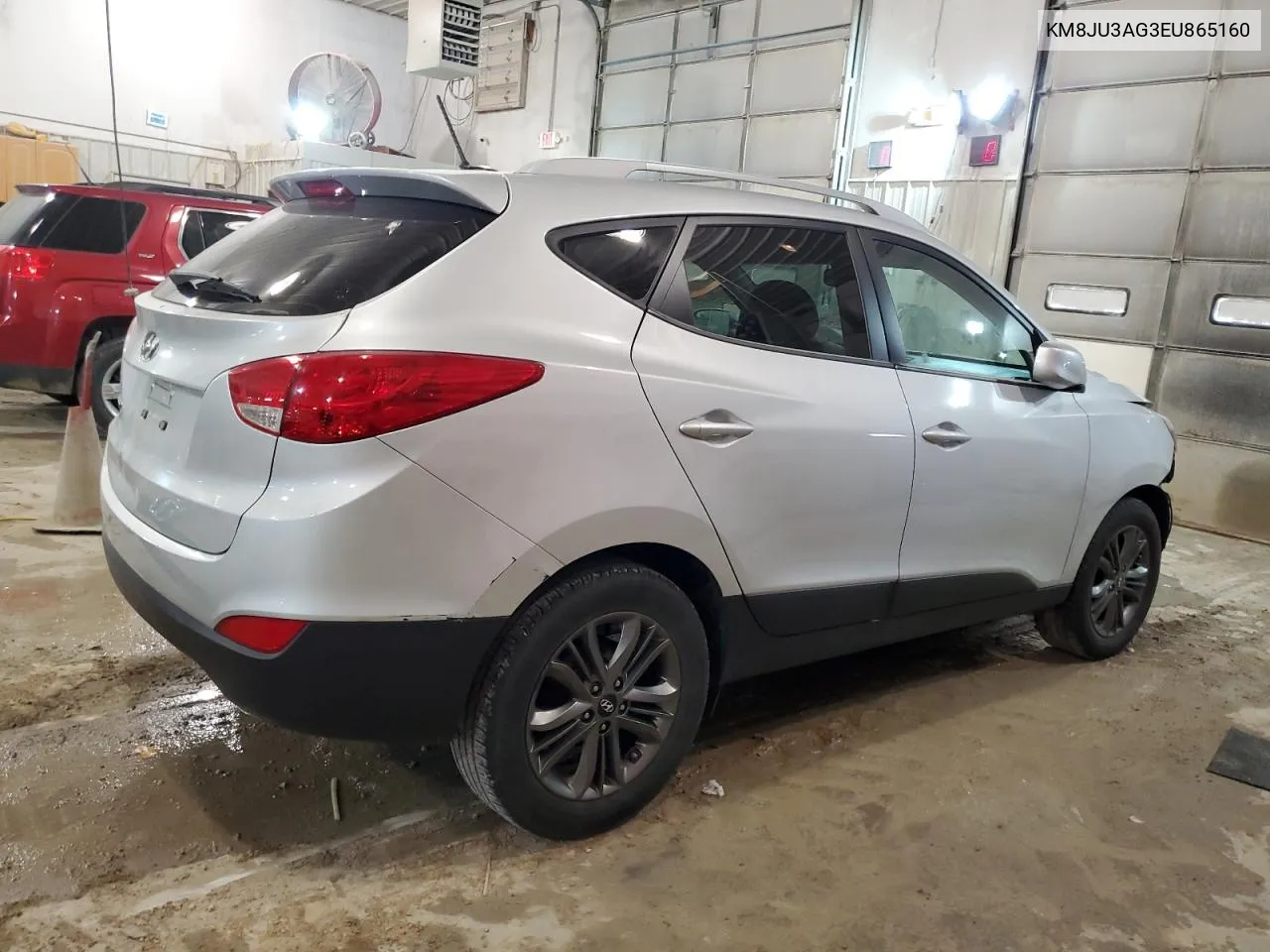 2014 Hyundai Tucson Gls VIN: KM8JU3AG3EU865160 Lot: 55688434