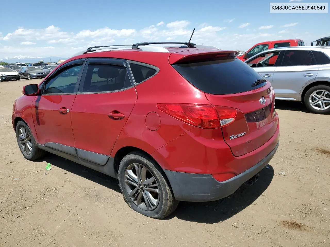 2014 Hyundai Tucson Gls VIN: KM8JUCAG5EU940649 Lot: 55865254