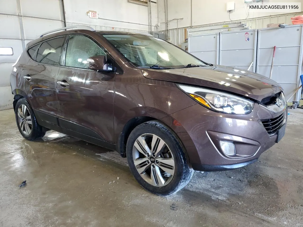 2014 Hyundai Tucson Gls VIN: KM8JUCAG5EU811956 Lot: 57925064