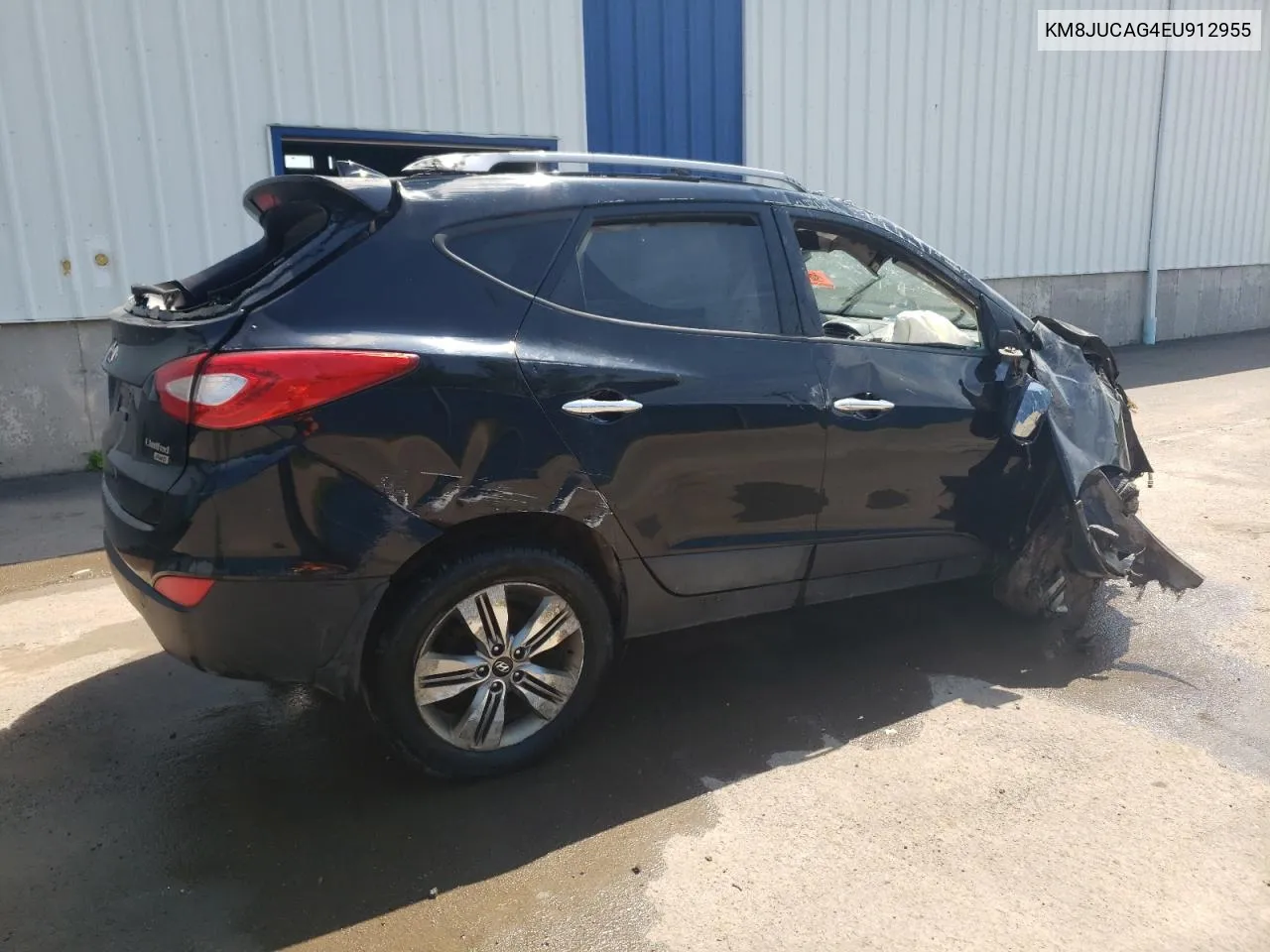 2014 Hyundai Tucson Gls VIN: KM8JUCAG4EU912955 Lot: 59282114