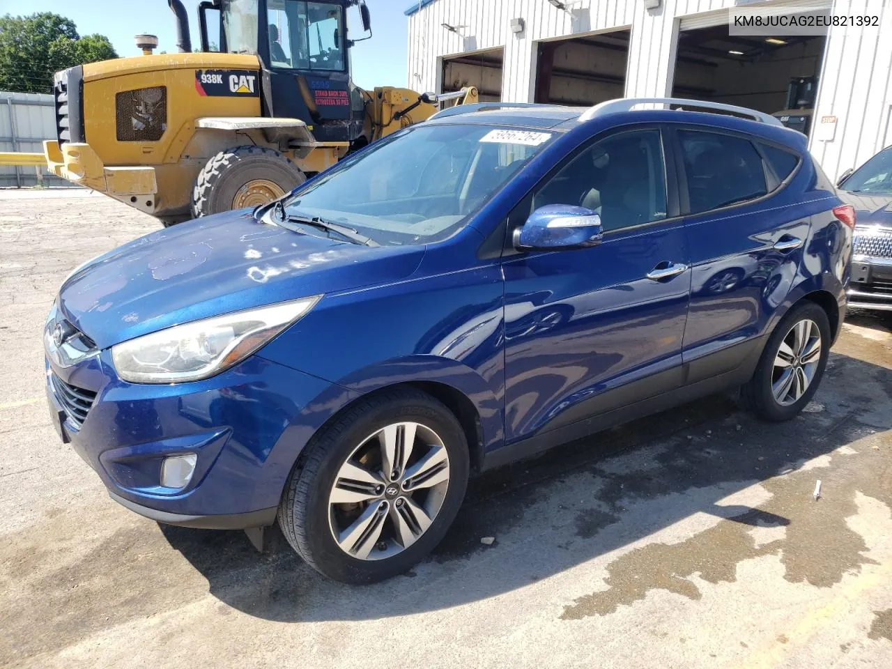 2014 Hyundai Tucson Gls VIN: KM8JUCAG2EU821392 Lot: 59567264