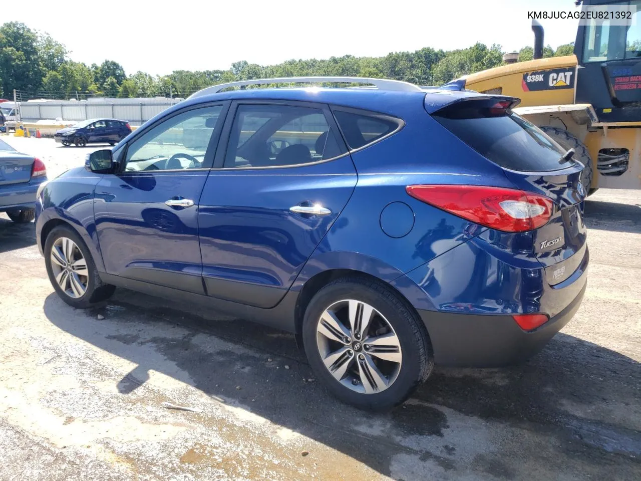 2014 Hyundai Tucson Gls VIN: KM8JUCAG2EU821392 Lot: 59567264