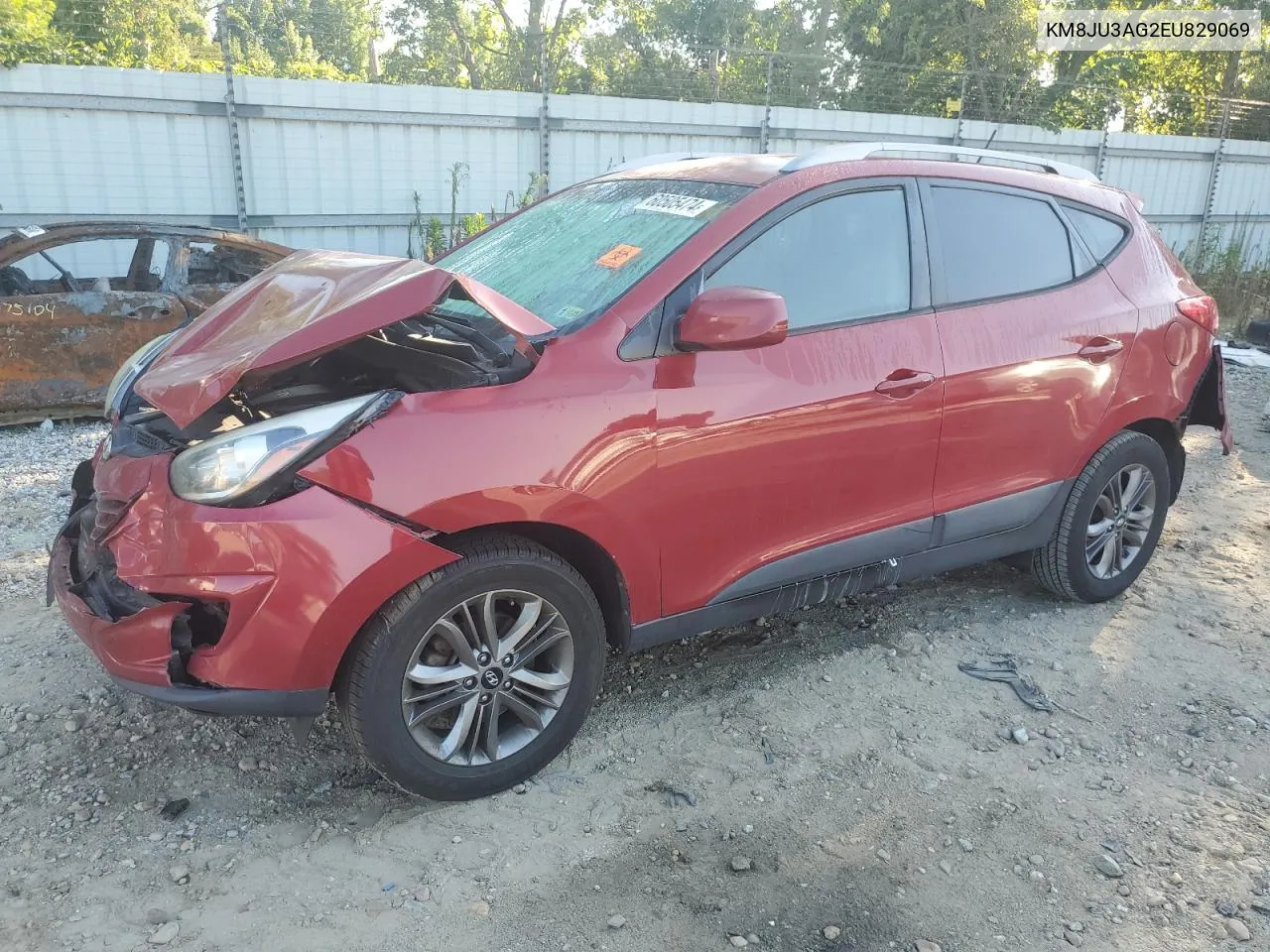 KM8JU3AG2EU829069 2014 Hyundai Tucson Gls