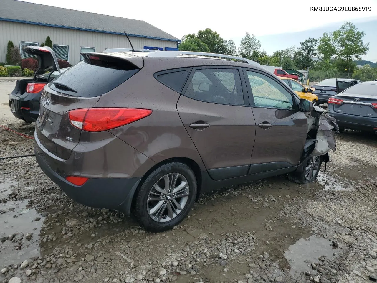 2014 Hyundai Tucson Gls VIN: KM8JUCAG9EU868919 Lot: 61025954