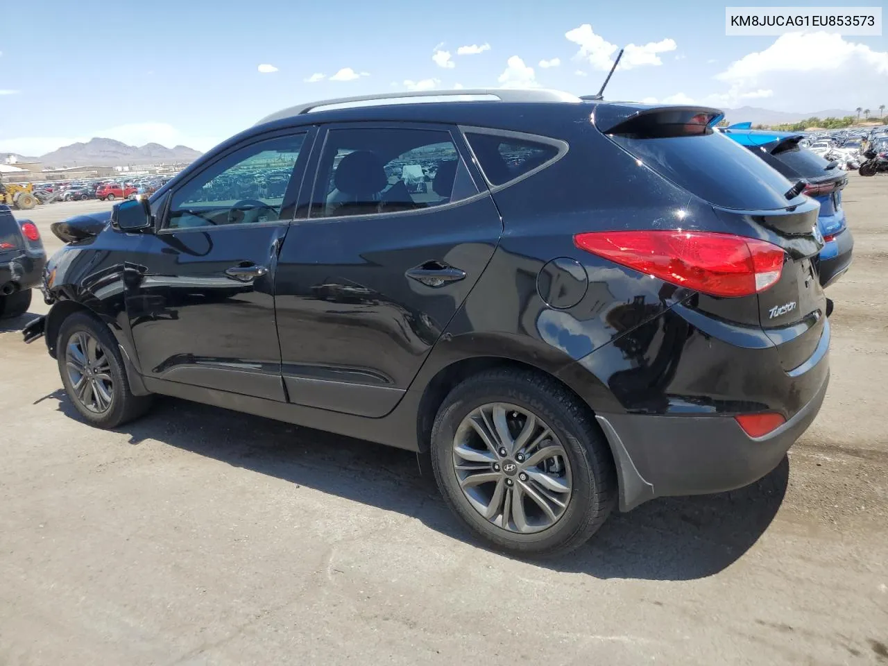 2014 Hyundai Tucson Gls VIN: KM8JUCAG1EU853573 Lot: 64044514