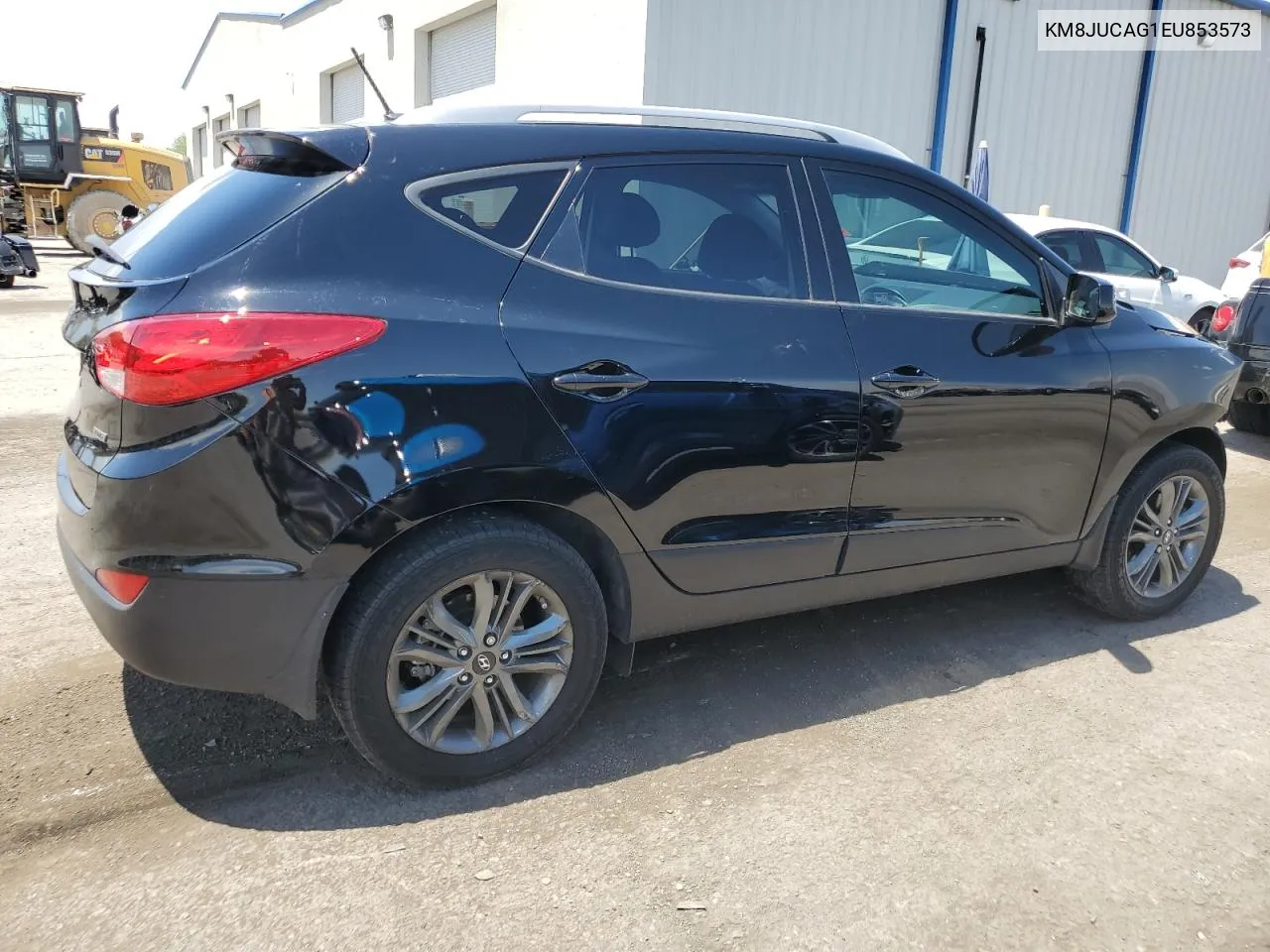 2014 Hyundai Tucson Gls VIN: KM8JUCAG1EU853573 Lot: 64044514