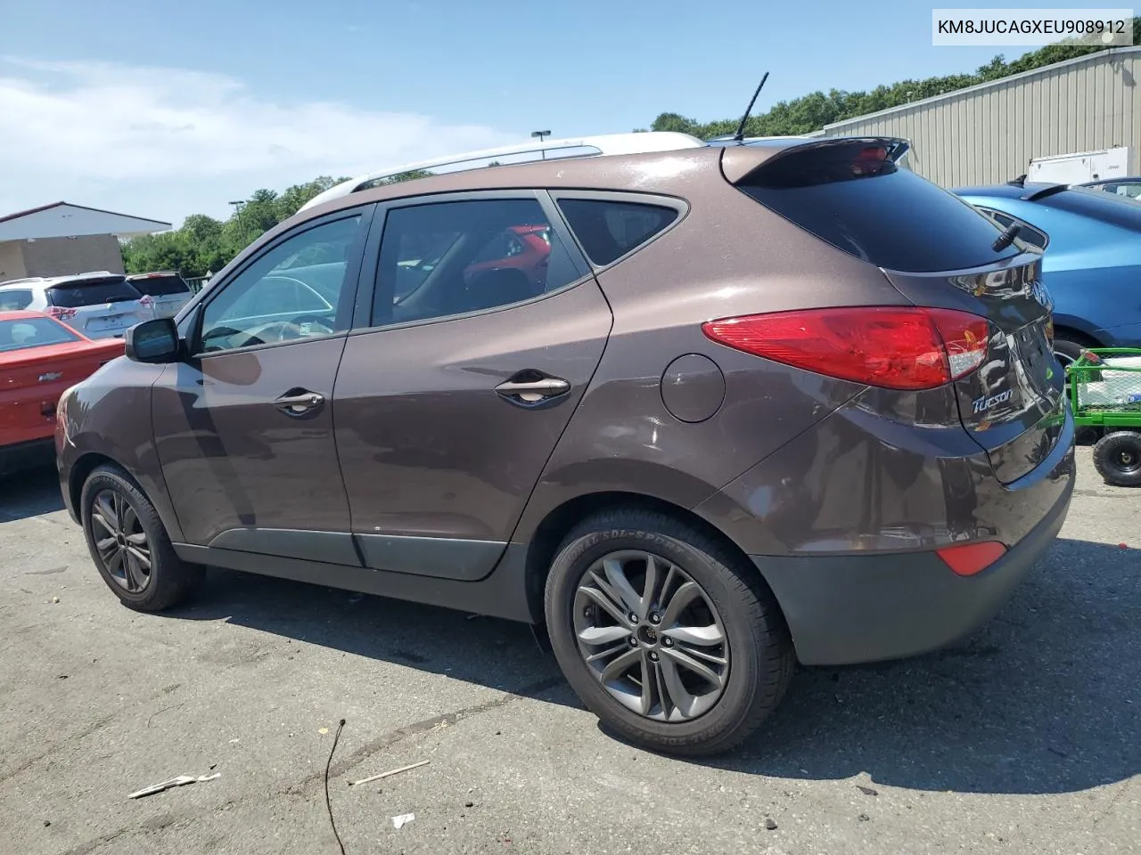 2014 Hyundai Tucson Gls VIN: KM8JUCAGXEU908912 Lot: 64819504