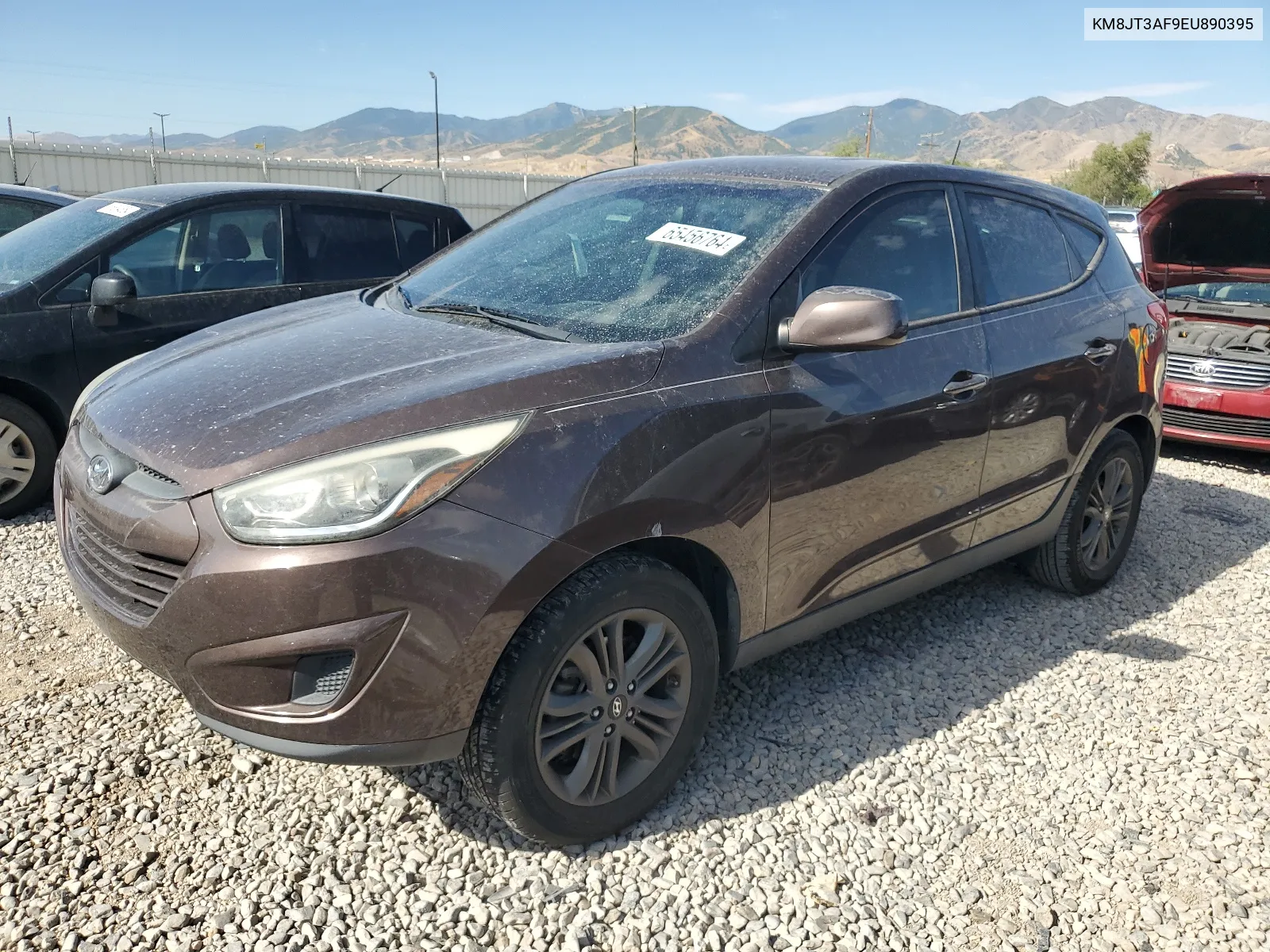 2014 Hyundai Tucson Gls VIN: KM8JT3AF9EU890395 Lot: 65456764