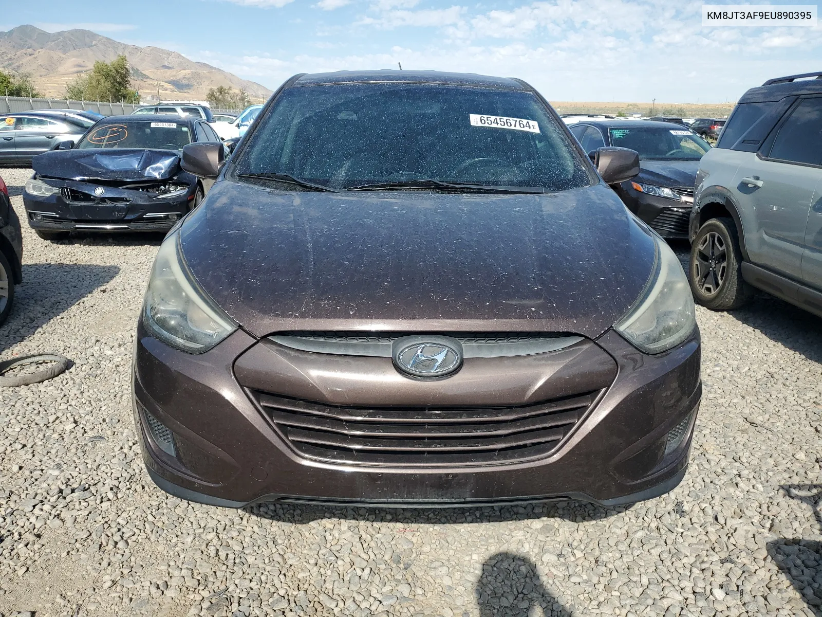 2014 Hyundai Tucson Gls VIN: KM8JT3AF9EU890395 Lot: 65456764