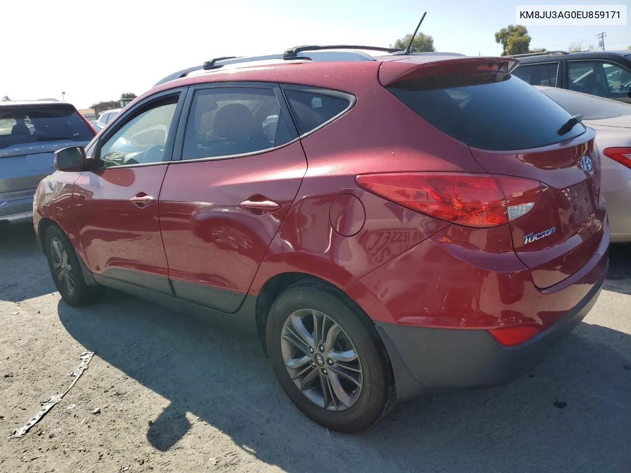 2014 Hyundai Tucson Gls VIN: KM8JU3AG0EU859171 Lot: 66807784