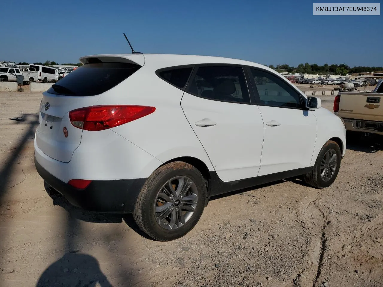 2014 Hyundai Tucson Gls VIN: KM8JT3AF7EU948374 Lot: 67089704