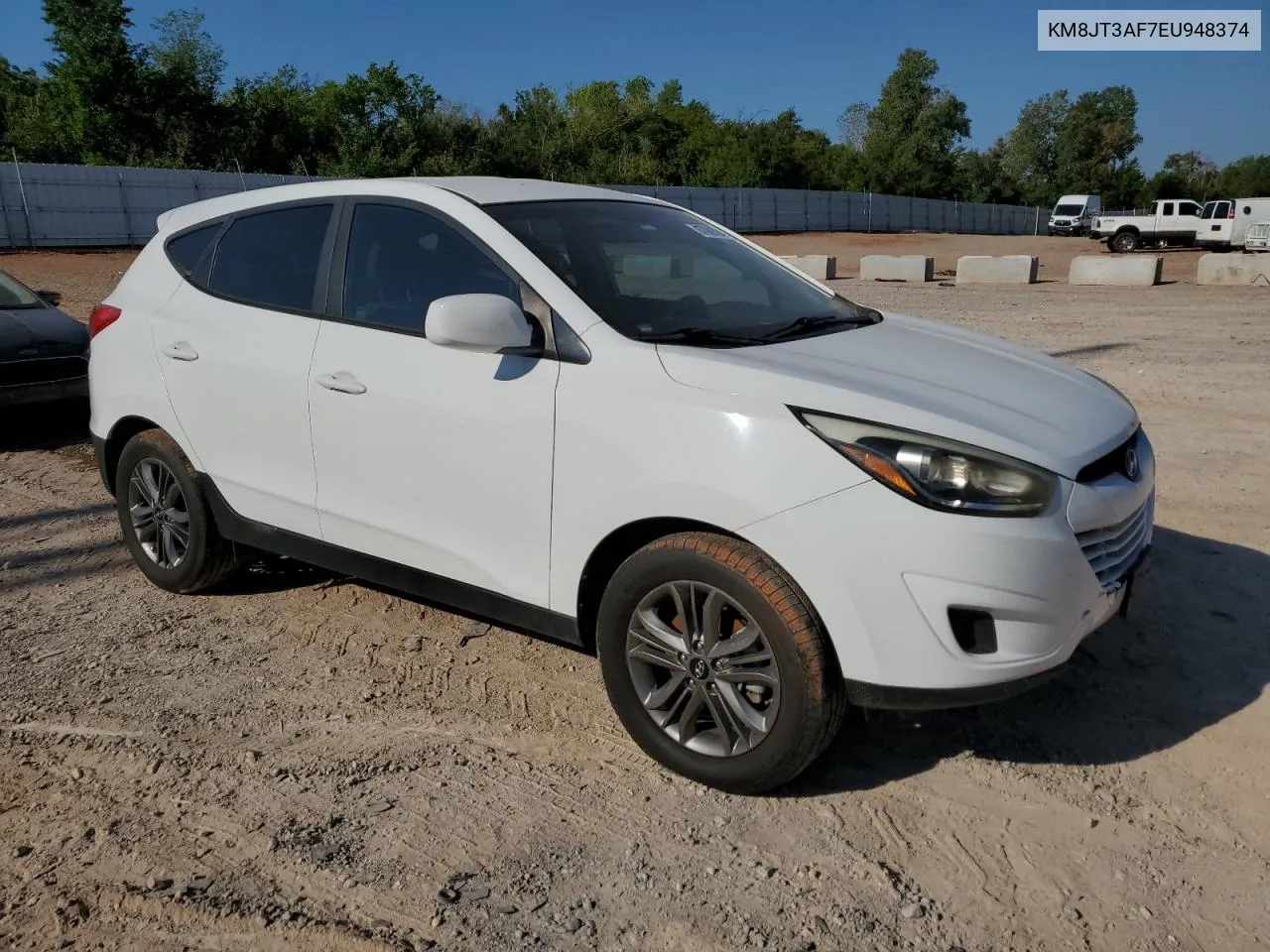 2014 Hyundai Tucson Gls VIN: KM8JT3AF7EU948374 Lot: 67089704